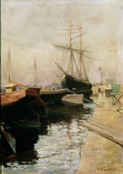 Havnen i Odessa, 1900